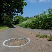 The roads in Herefordshire would be familiar to medieval tourists thanks to potholes