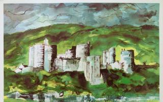 Kidwelly Castle by John Piper