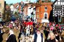 Crowds turn out in force for traditional hunt meets