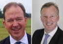 The cost of Herefordshire MPs Jesse Norman, left, and Bill Wiggin, right, have been revealed