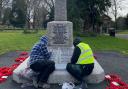 Ross-on-Wye is restoring its war memorial after it was given a grant ready for a special day. Picture: Ross-on-Wye Town Council