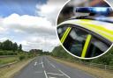 He was found walking along the A49 between Hereford and Leominster. Picture: Google Maps