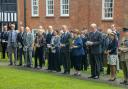 Dignitaries in Ledbury commemorate the 70th anniversary of the end of the Korean war