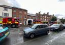 Fire engines were called to Etnam Street in Leominster