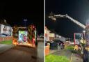 Crews from Hereford and Fownhope fire stations were called to Putson in the early hours