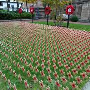Remembrance Garden at Hereford Cathedral