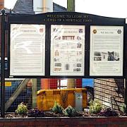 Heritage artwork takes pride of place at station