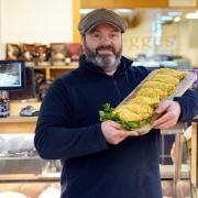 Anthony Legge, owner of Legges in Bromyard, has rebranded his chicken kievs to raise money for those affected by the war in Ukraine. Picture: Rob Davies