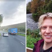 Gwent Police say 37-year-old Craig Walding was killed in a crash on the A469 in South Wales, with a Herefordshire driver arrested