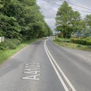Two seriously injured in crash on A4103 in Herefordshire