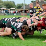 Ledbury Rugby Club in action