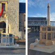 Restoration work on the memorial has been finished