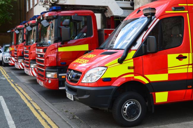 Firefighters praised for tackling 'significant' fire in Ross-on-Wye