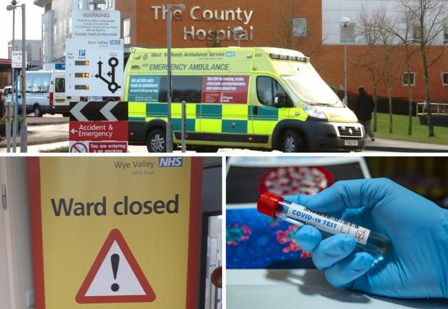 Arrow Ward at Hereford County Hospital is shut due to a number of Covid cases