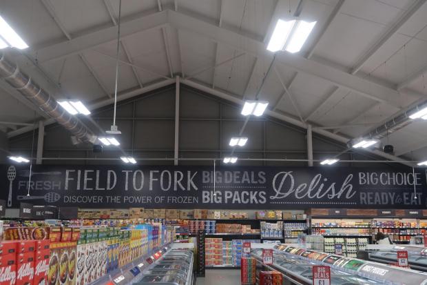 Ledbury Reporter: Inside Weymouth's new Food Warehouse. Picture: Dorset Echo