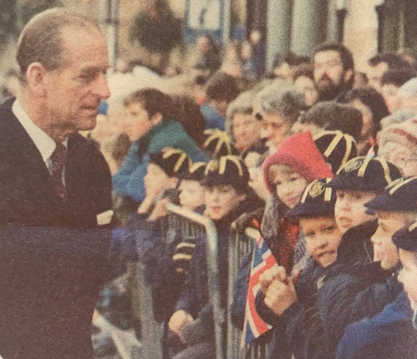Prince Philip and the Queen visit Hereford