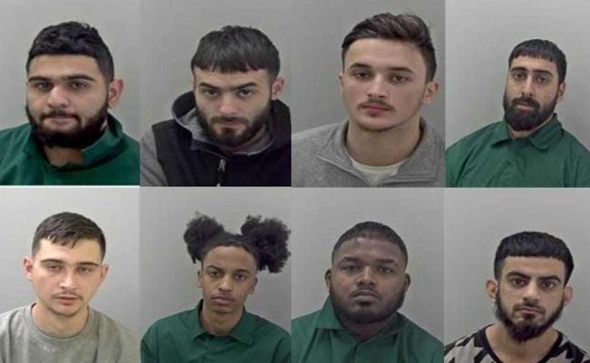 Eight men have been sentenced for their roles in courier fraud offences across Herefordshire and the West Midlands. Pictures: West Mercia Police