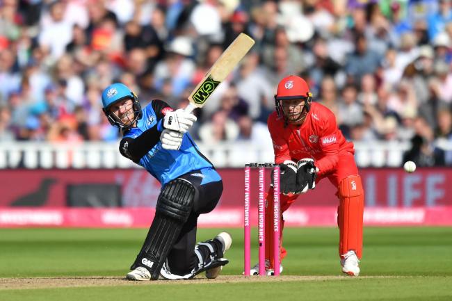 Worcestershire Rapid's Tom Fell bats during the Vitality T20 Blast Semi Final match on Finals Day at Edgbaston, Birmingham. PRESS ASSOCIATION Photo. Picture date: Saturday September 15, 2018. See PA story CRICKET Blast. Photo credit should read:
