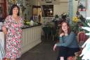 Hannah Batty and Elizabeth Hicks from Bluebells Florist, High Street, Leominster