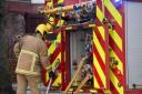 Firefighters from Herefordshire were called to a 