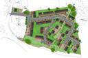 Plans for the new estate on Ledbury's old cricket ground