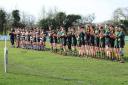 APPLAUSE: Players from Ledbury and Bromyard pay their respects to Jack Jeffery before the game. Pic: Beth Jones