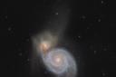 M51 galaxy by Ben Brotherton
