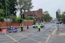 A police cordon was put in place in Commercial Road while officers investigated Paul Dabin's death