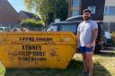 Thai Hayward found the bomb in his skip in Ross-on-Wye