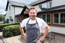 Ross Williams at the Kilpeck Inn, which has been named one of Britain's best local restaurants