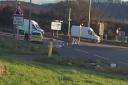 Crash at the M50 in Herefordshire