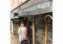 Lindsey Jackson of Ledbury Books and Maps says her shop has been popular with visitors to the area.