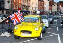 The ceremonial stage of last year's rally took place in Ledbury High Street
