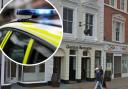 He attacked staff at Hereford's Gordon Bennetts pub. Picture: Google Maps