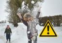 A yellow weather warning has been issued for snow for Herefordshire
