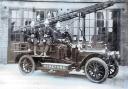 Fire engine De Lacy Street 1920s