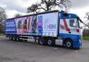 ABE Ledbury's 44-tonne lorry bears the name of Megan Baker House