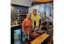 Leyanne Watkins and Craig Price, who run the Spread Eagle pub in Hereford