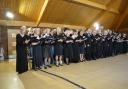 Ledbury Community Choir singing