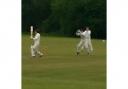 Tom Dold cuts one to the boundary.