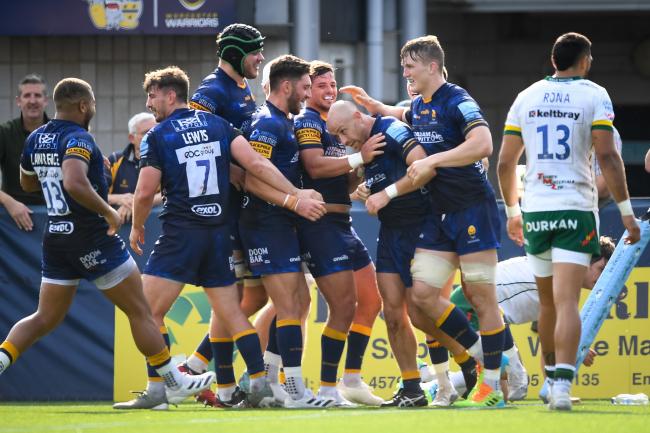 Two changes to the Worcester Warriors team for the derby against Gloucester Rugby. Pic: JMP