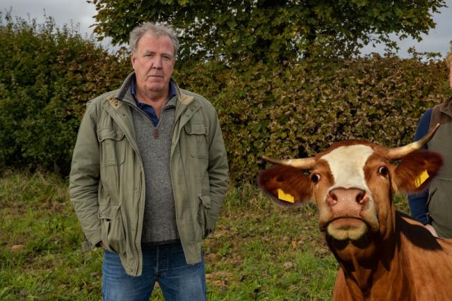 Jeremy Clarkson was the victim of a cow attack last month (PA)