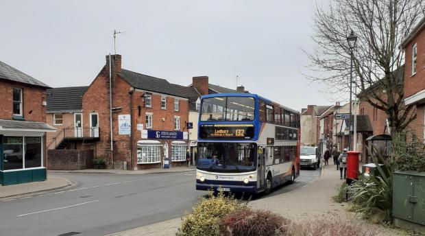 Ledbury Reporter: The 132 was axed in February by Stagecoach