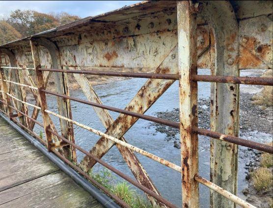 Ledbury Reporter: The bridge is in need of repairs. Picture: Gloucestershire council/ SNC Lavalin 