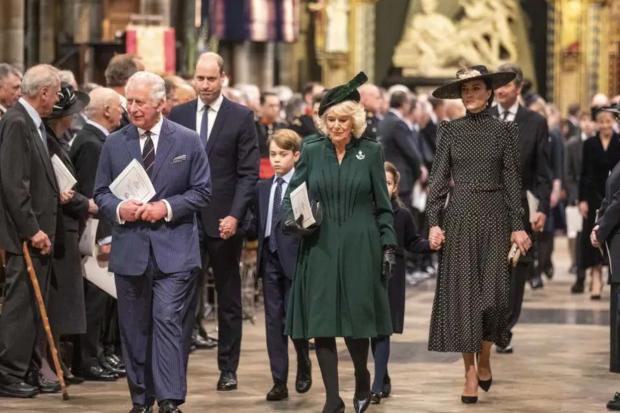 Ledbury Reporter: Harry and Meghan did not attend the Duke of Edinburgh's memorial service in London last month (PA)
