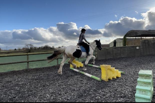 Ledbury Reporter: Laura horse riding training at Malvern Riding School