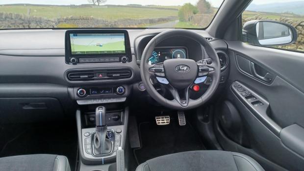 Ledbury Reporter: The Kona N's sporty interior is also appealing 