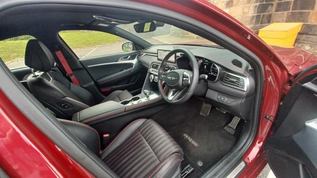 Ledbury Reporter: The interior is stylish but a little cramped in the back