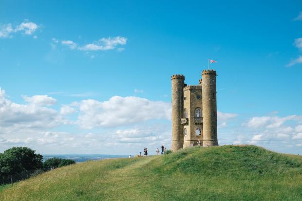 Ledbury Reporter: The baton will start its journey through Worcestershire at Broadway Tower