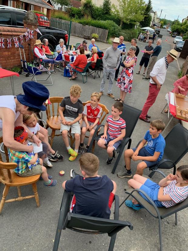 Ledbury Reporter: Fun for all ages at a street party in Albert Road 